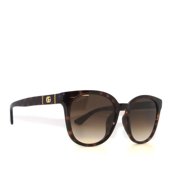 Gucci GG1122SA 002 Havana Brown Gradient Sunglasses 1122 main image 5